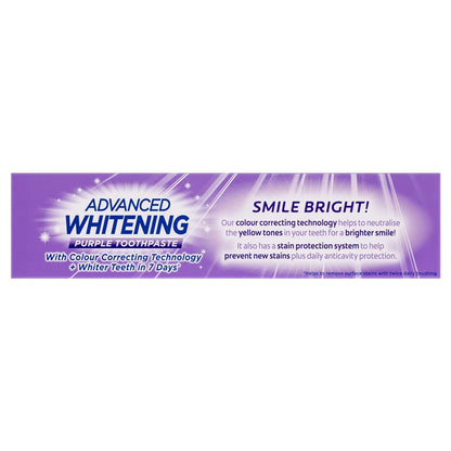 Colgate Toothpaste Advanced Whitening Purple 120g