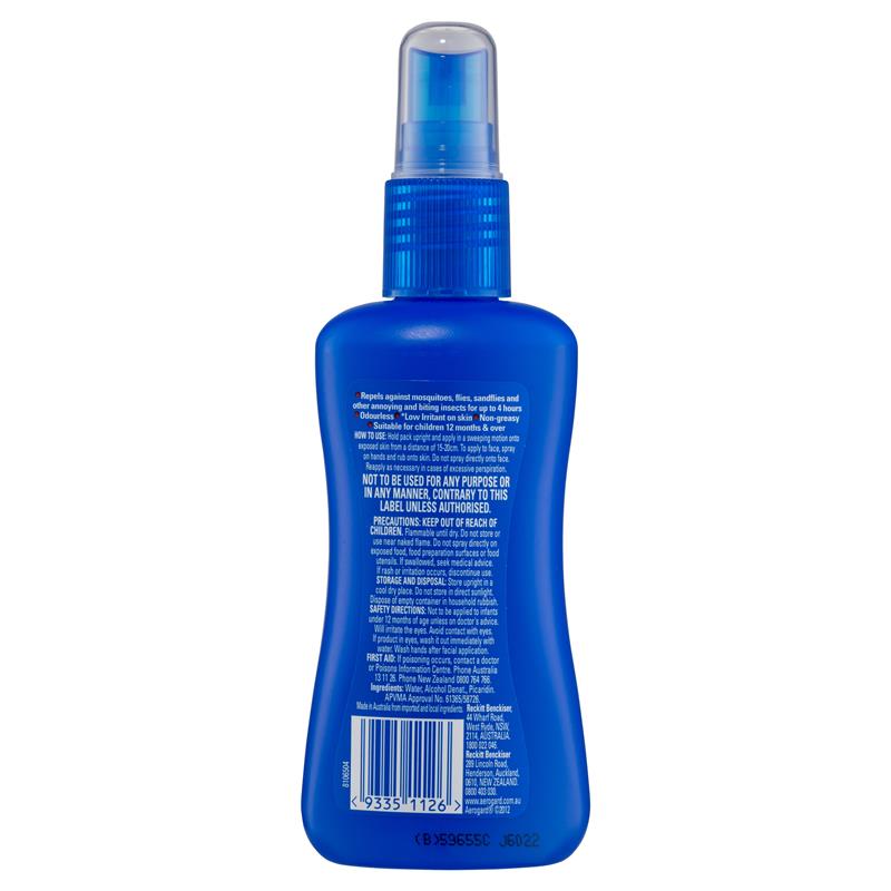 Aerogard Odourless Insect Repellant 135ml Pump