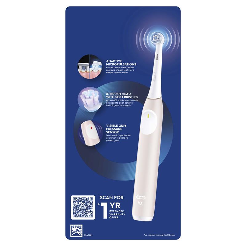 Oral B Power Toothbrush iO 2 Series Blush Pink