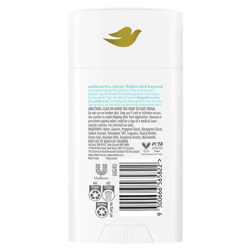Dove Women Whole Body Deodorant Stick Sea Mist & Peony 81g