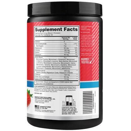 Optimum Nutrition Amino Energy + Electrolytes Strawberry 30 Serves 285g