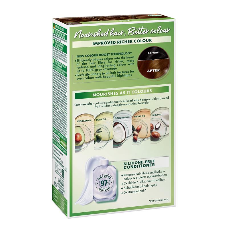 Garnier Nutrisse 4.3 Cappucino Dark Golden Brown