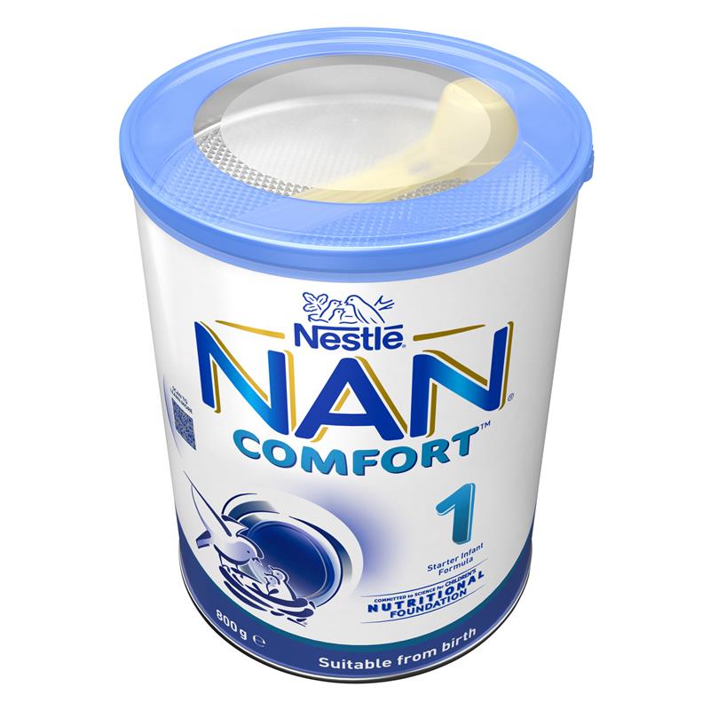 Nestle NAN COMFORT 1 Starter Baby Infant Formula Powder, From Birth – 800g
