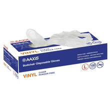 Bodichek Vinyl Disposable Gloves Powder Free Large 100 Pack