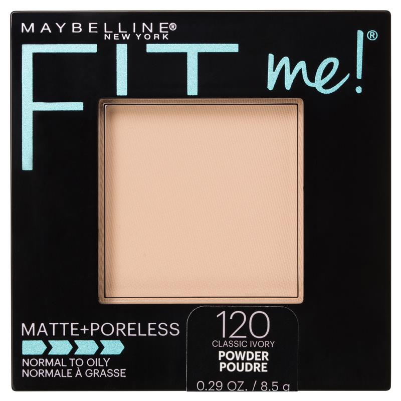 Maybelline Fit Me Matte & Poreless Pressed Powder - Classic Ivory 120