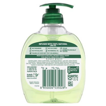 Palmolive Antibacterial Softwash Hand Wash Odour Eliminating Lime 250ml