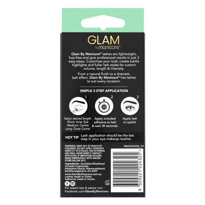 Glam By Manicare Demmie Individual Lashes