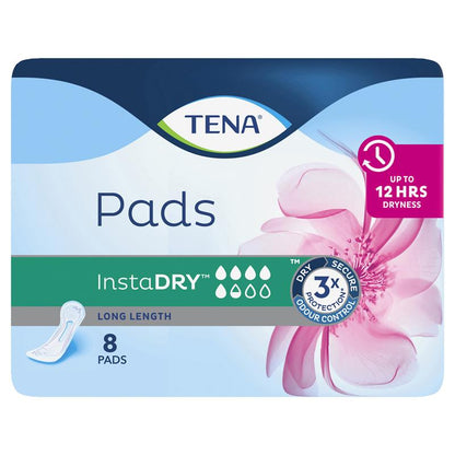 Tena Pads InstaDry 8 Pack
