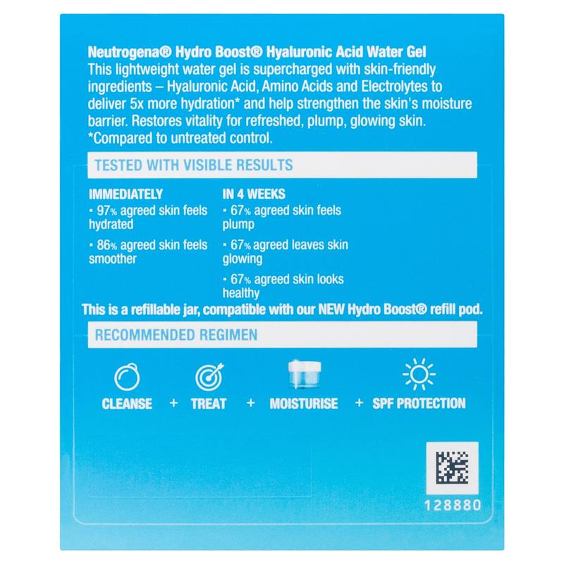 Neutrogena Hydro Boost Hyaluronic Acid Water Gel Moisturiser 50g