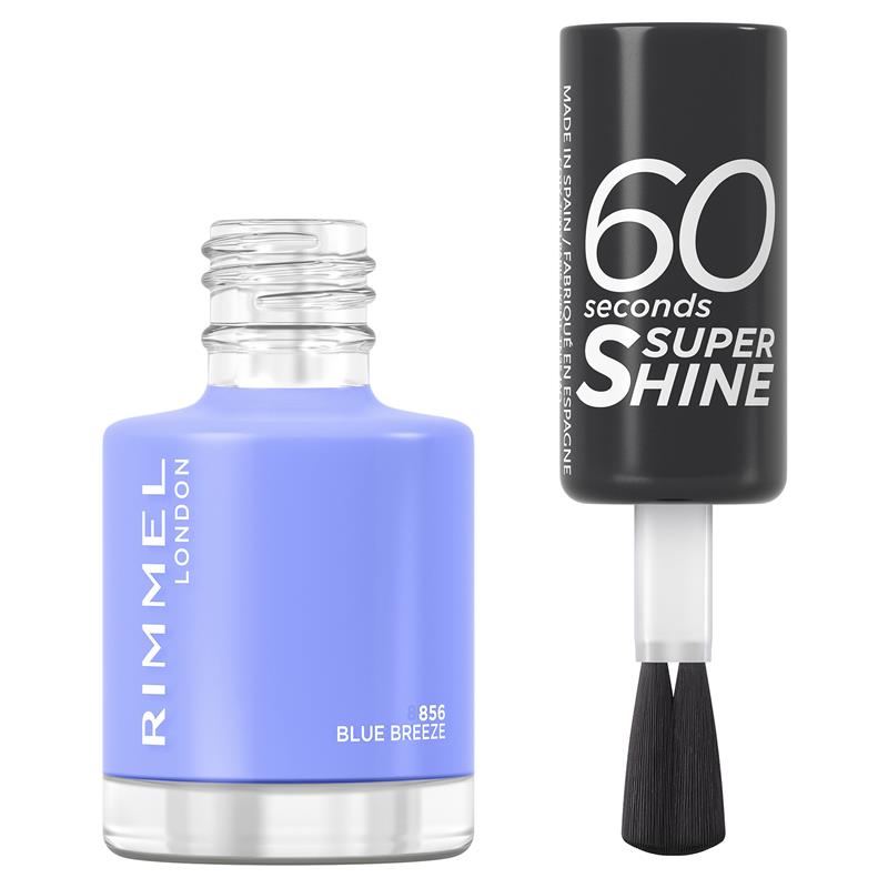 Rimmel 60 Seconds Nail Polish 856 Blue Breeze