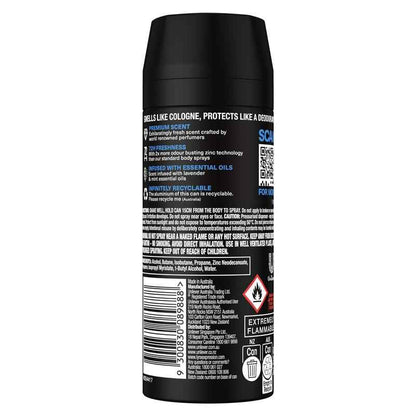 Lynx Fine Fragrance Premium Body Spray Blue Lavender 150ml