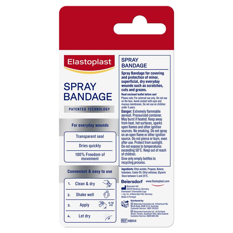 Elastoplast Second Skin Spray Bandage 40ml