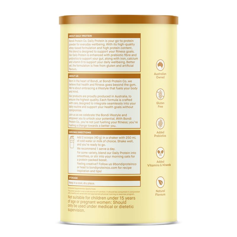 Bondi Protein Co. Daily Protein Caramel Honeycomb 800g