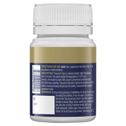 Bioceuticals Theracurmin Triple 30 Capsules NEW