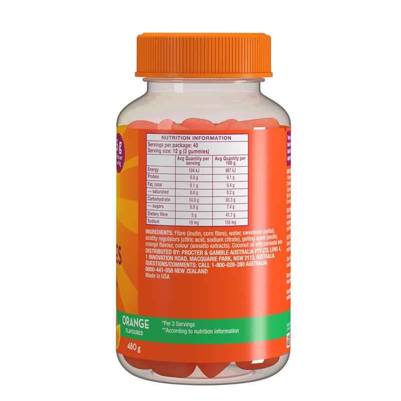 Metamucil Fibre Gummies 120 Pack