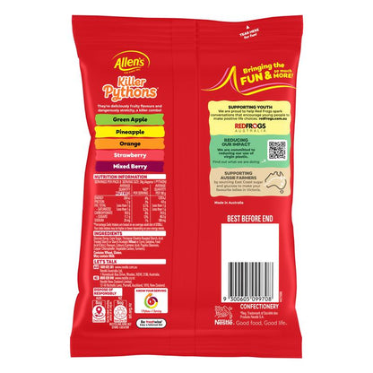 Fruity Snake Lollies - 192g