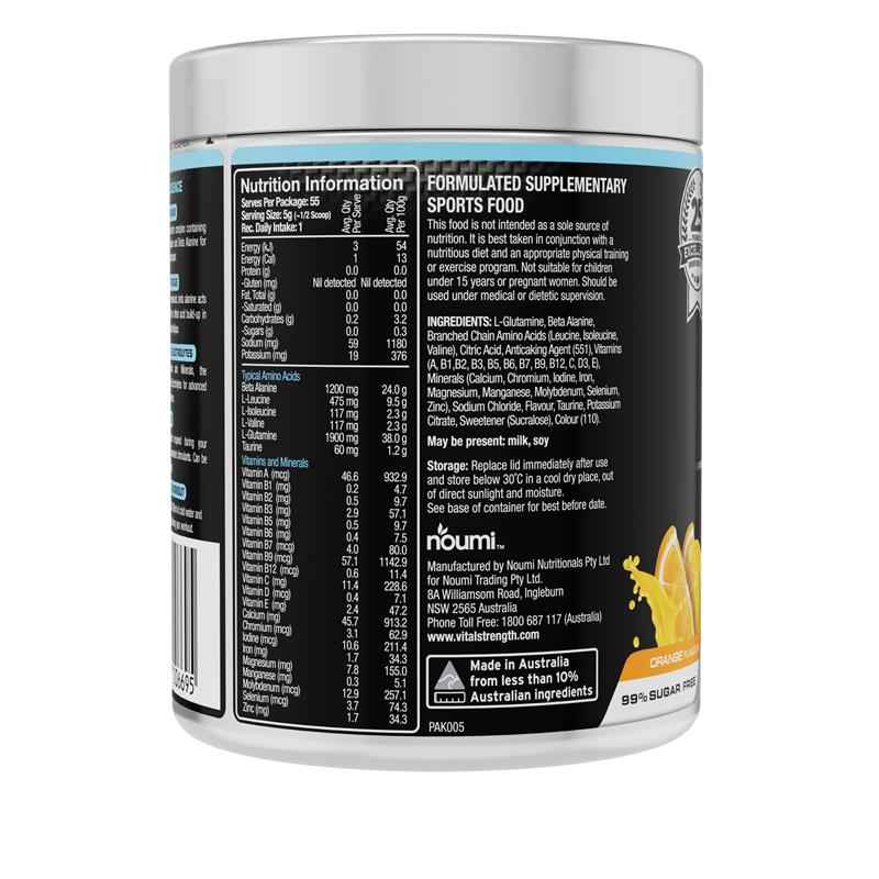 Vital Strength Intra Workout Orange 275g