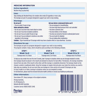 Nicotinell Mini 4mg 162 Lozenges