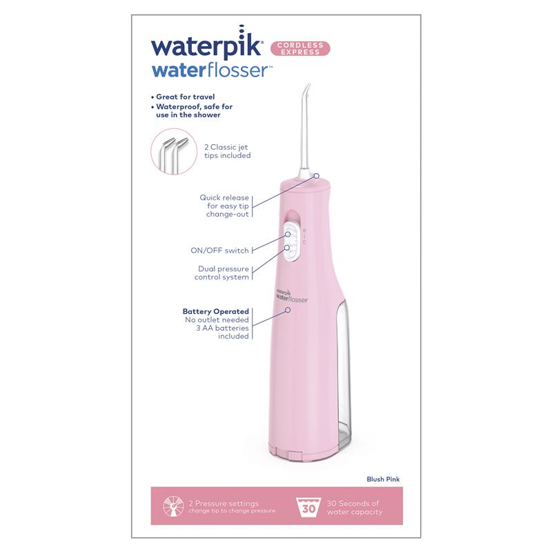 Waterpik Cordless Express Water Flosser Pink