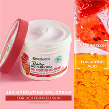 Garnier Body Superfood Watermelon & Hyaluronic Acid Nourishing Cream 380ml - GimmeNow