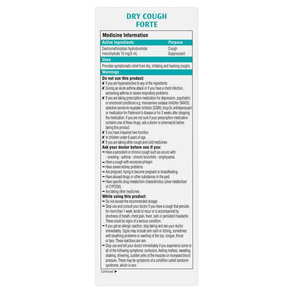 Robitussin Dry Cough Forte 250ml Exclusive Size