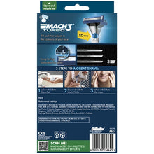 Gillette Mach 3 Turbo 3D Razor 2 Up - GimmeNow