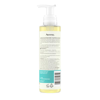 Aveeno Face Calm and Restore Foaming Cleanser 200ml