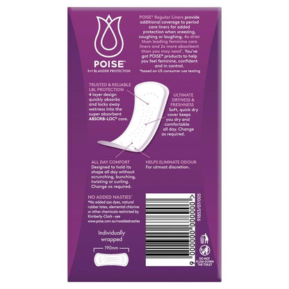 Poise Liners 26 Pack