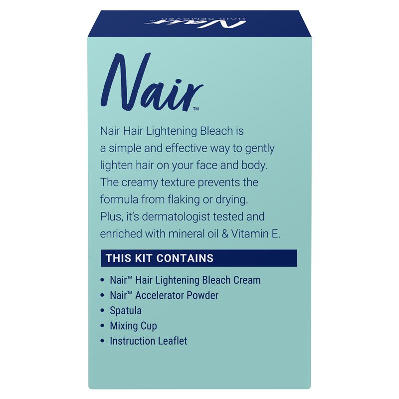 Nair Cream Bleach for Face & Body 28g + 7g