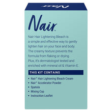 Nair Cream Bleach for Face & Body 28g + 7g