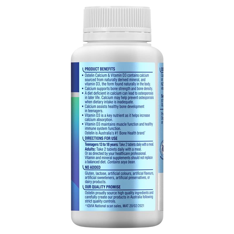 Ostelin Calcium & Vitamin D3 130 Tablets