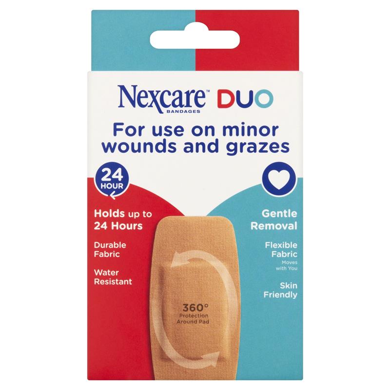 Nexcare Duo Knee & Elbow Bandages 5 Pack