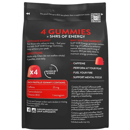 SUP 5HR Energy Gummies 40 Pastilles