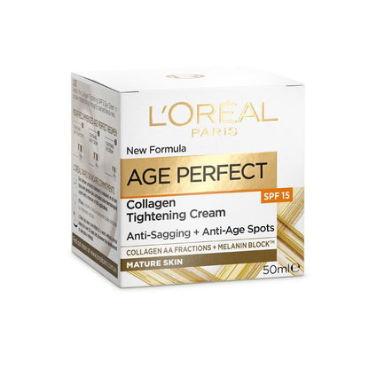 L'Oreal Paris Age Perfect Collagen Tightening Cream SPF 15 50ml - GimmeNow