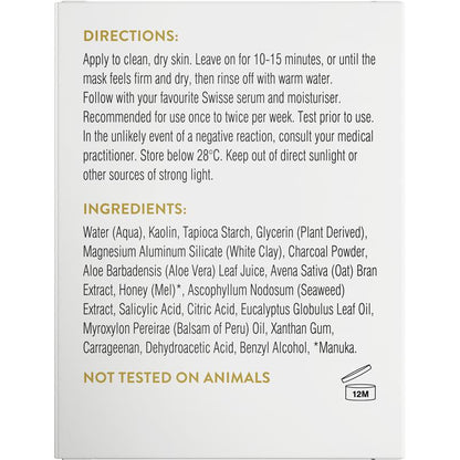 Swisse Skincare Manuka Honey Detoxifying Facial Clay Mask 70g