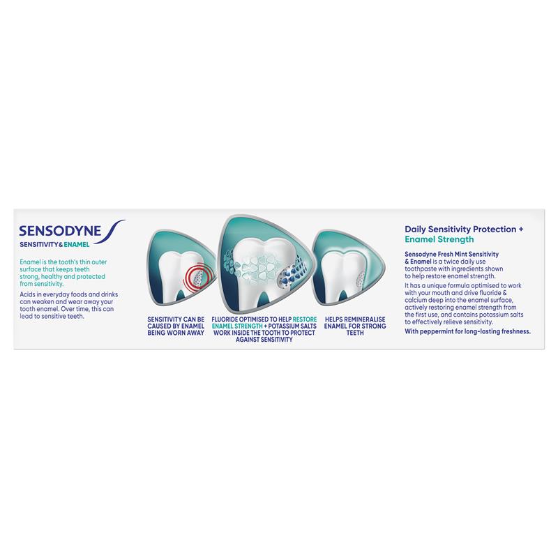 Sensodyne Toothpaste Sensitivity & Enamel Fresh Mint 100g