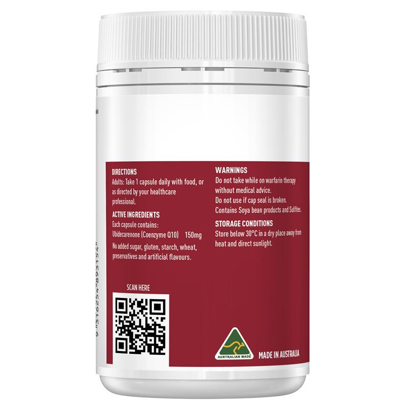 Healthy Care CoEnzyme Q10 150mg 100 Capsules