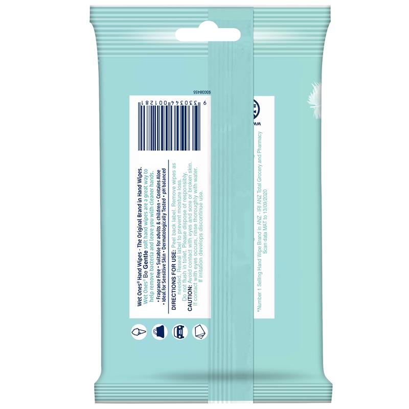 Wet Ones Be Gentle 15 Travel Pack