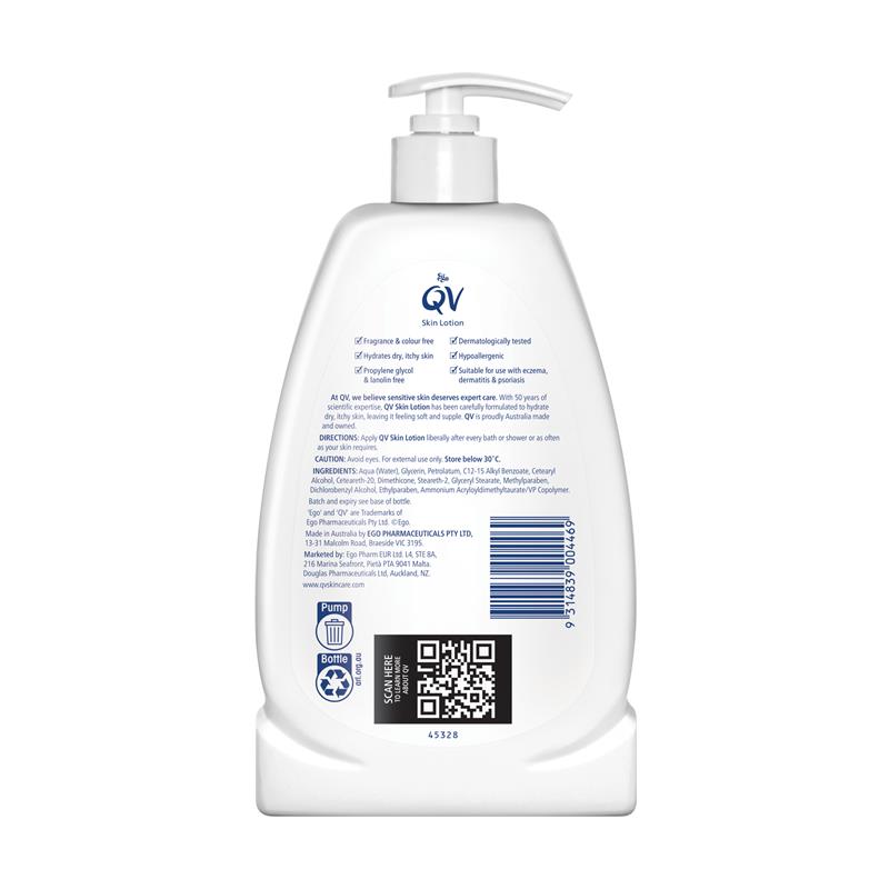 Ego QV Skin Lotion 500mL