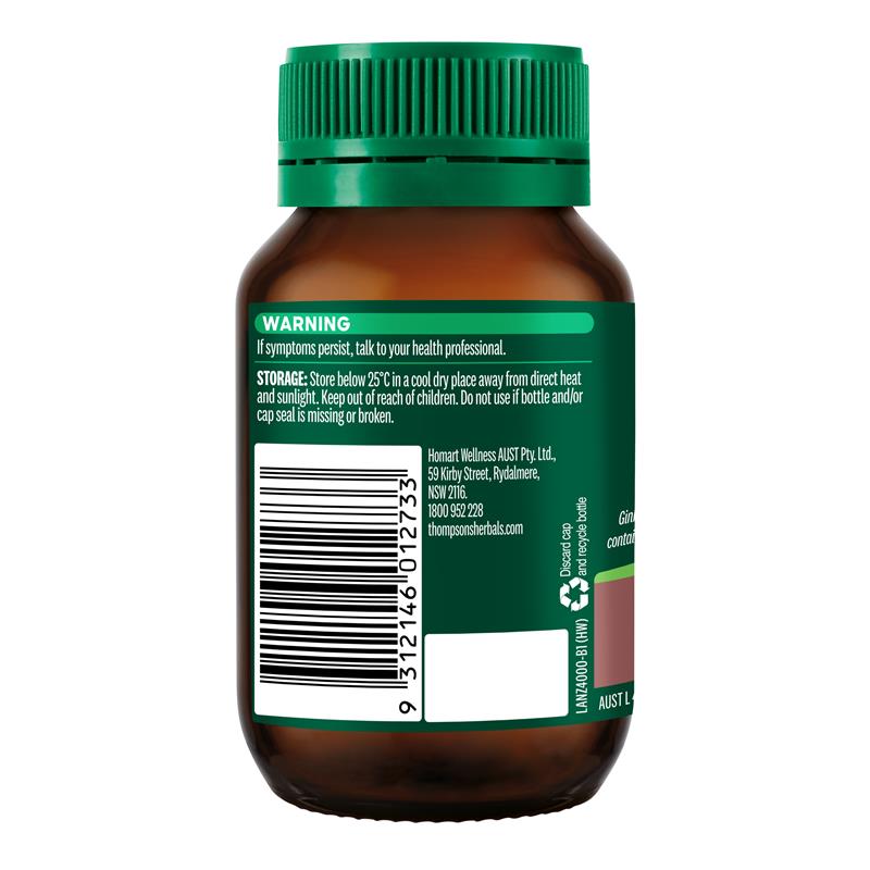 Thompsons One A Day Ginkgo 12500mg 60 Capsules