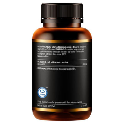 Go Healthy Ubiquinol 300mg Maximum 30 Soft Capsules Exclusive Size
