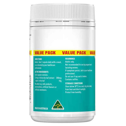 Healthy Care High Strength Ginkgo 10000 150 Capsules