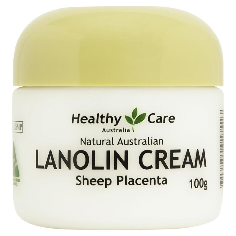 Healthy Care Lanolin with Sheep Placenta 100g