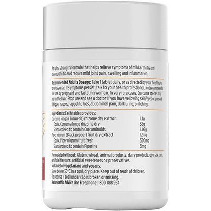 Nutra-Life Ultra Curcumin Turmeric 55000+ 50 Tablets
