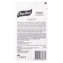 Chapstick Lip Balm Classic SPF 15+