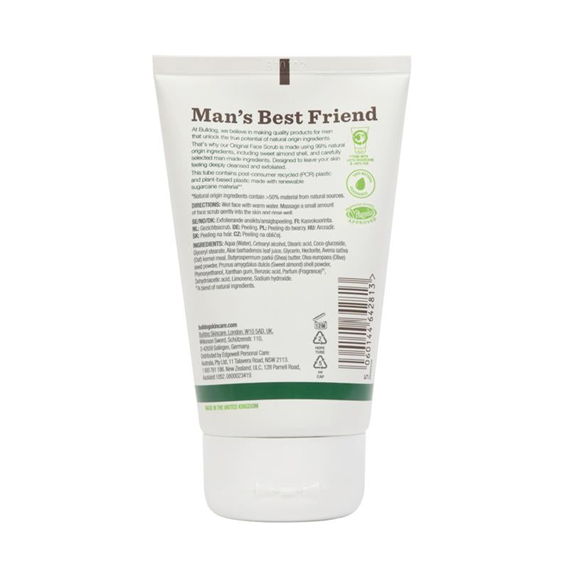 Bulldog Skincare for Men Original Face Scrub 125ml