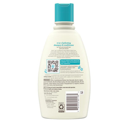 Aveeno Kids 2-in-1 Hydrating Shampoo & Cond 354mL