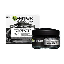 Garnier Pure Active AHA + BHA Charcoal Daily Mattifying Air Cream 50ml - GimmeNow
