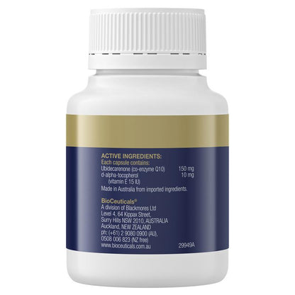 BioCeuticals CoQ10 Excel 150mg 60 Capsules