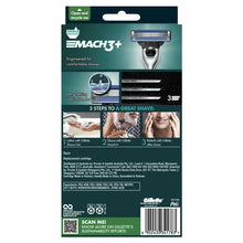 Gillette Mach 3+ Razor 2 Up